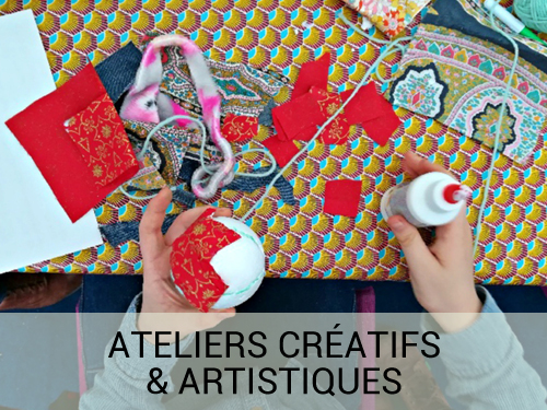 Ateliers créatifs et artistiques